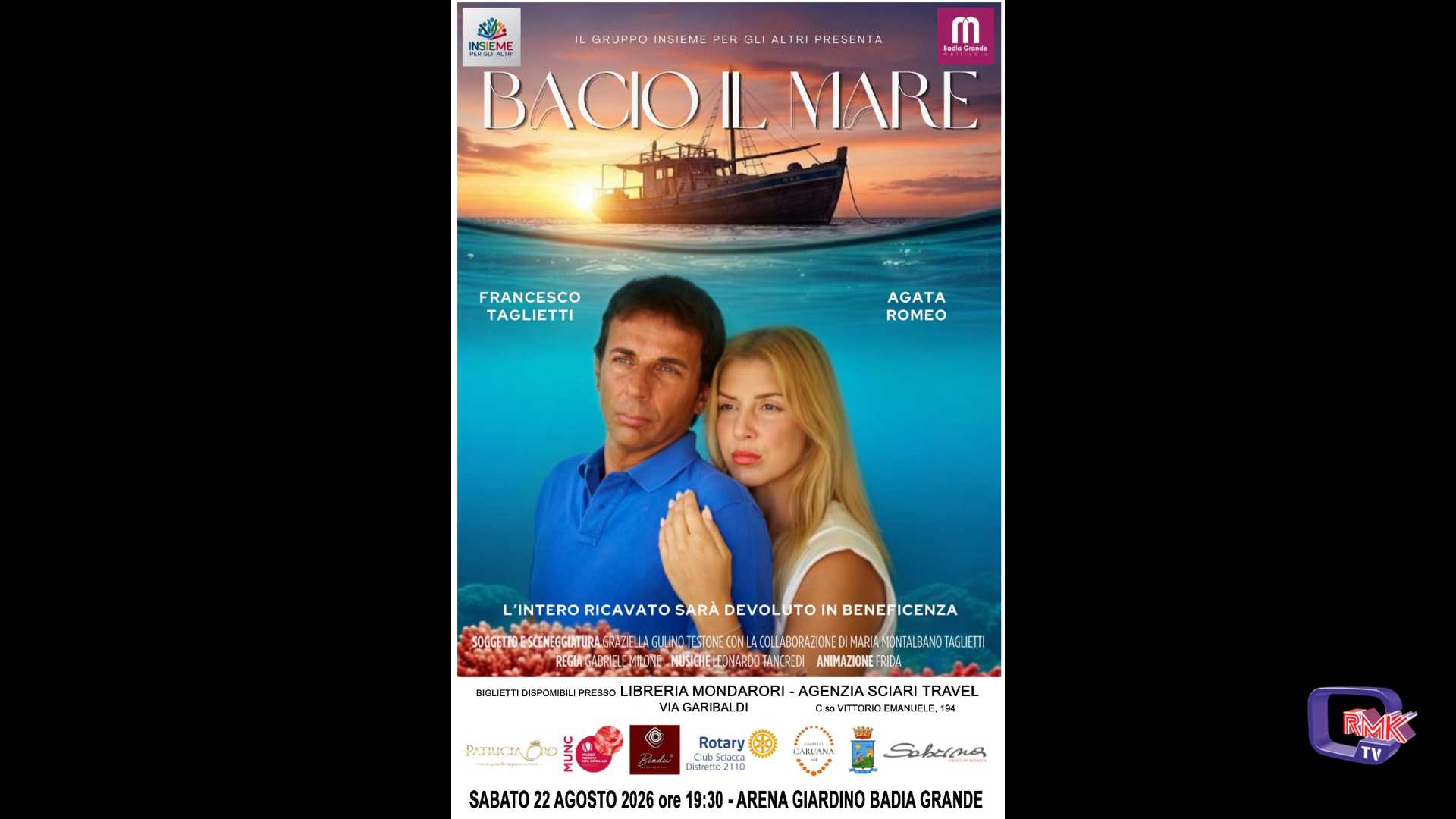 Cinema e solidarietà. Domani alla Badia grande sarà riproposto 